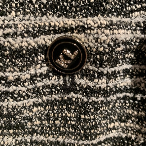 Karl Lagerfeld cotton blend blazer - Picture 2 of 4